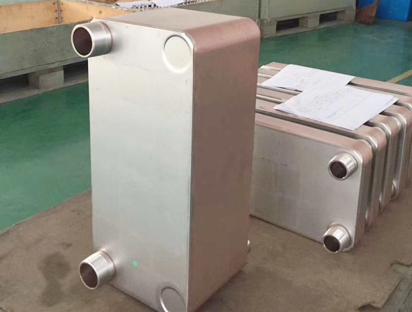釬焊板式換熱器細節圖 釬焊板式換熱器細節圖